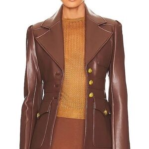 A.L.C. Amelia Faux Vegan Leather jacket new with tags size 0 $695